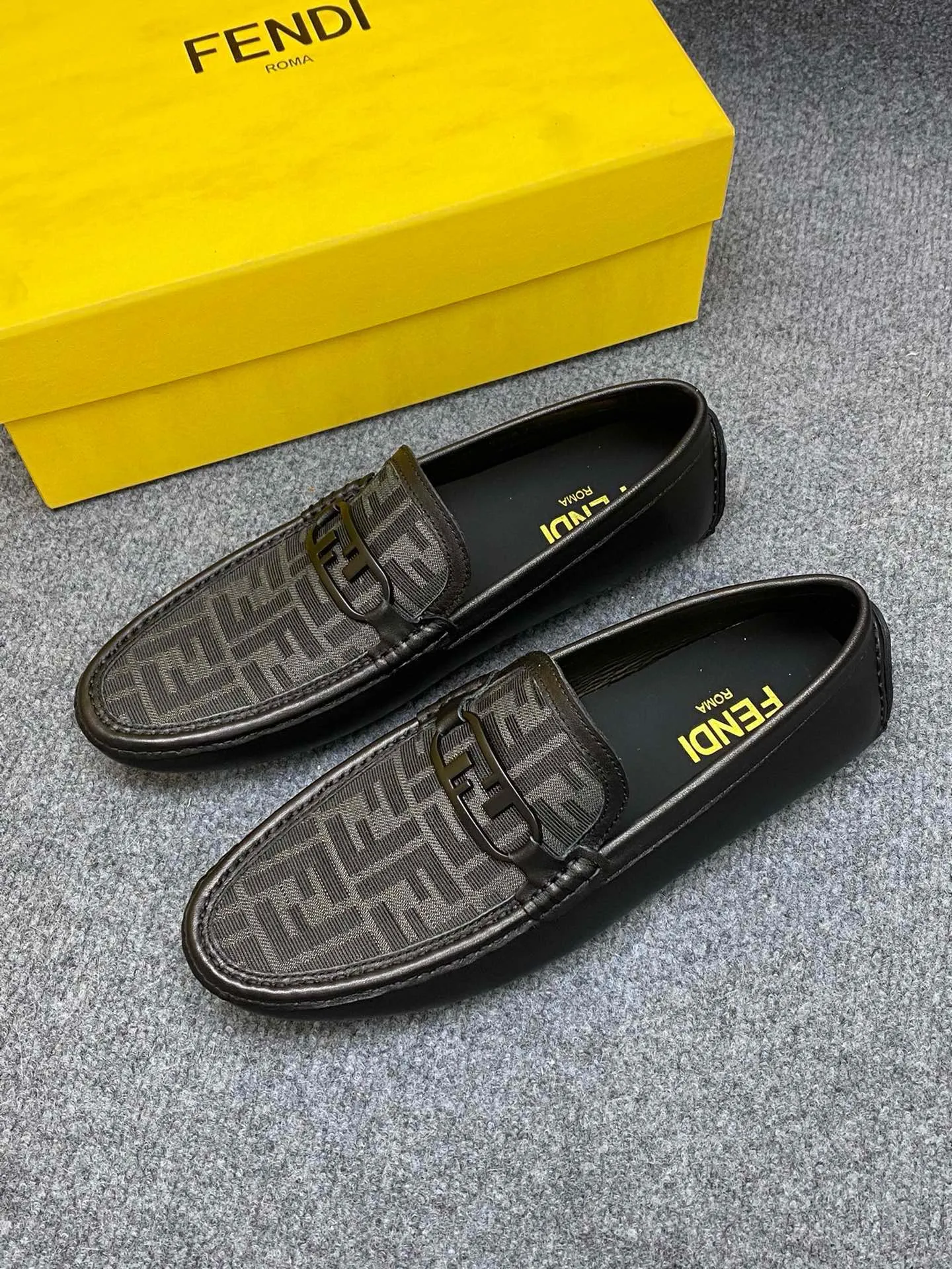 Men's Men's Shoes Men's Men's Shoes 💰700FENDI Fendi Men's Shoes are breathable and comfortable. Original development. Counters copy one to one. Imported cowhide. Niuri. 38 to 44. (can be ordered at 45.46. No returns or exchanges)